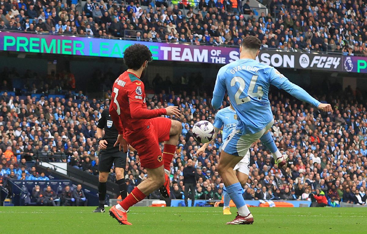 Recital Haaland! Manchester City a spulberat-o pe Wolves, iar lupta din Premier League devine și mai palpitantă! „Poker” în 54 de minute!