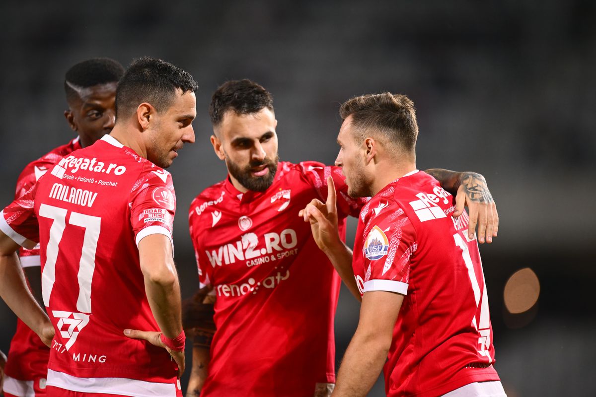 U Cluj - Dinamo 3-3 » „Câinii” au ratat victoria în prelungiri! Cum arată clasamentul