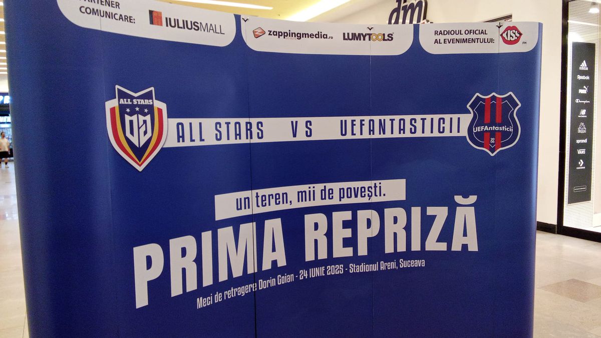 Tricouri celebre meci retragere Goian Suceava