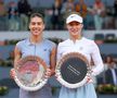 Sorana Cîrstea și Anna Kalinskaya au câștigat proba de dublu din cadrul turneului WTA 1000 de la Madrid, foto: Getty Images