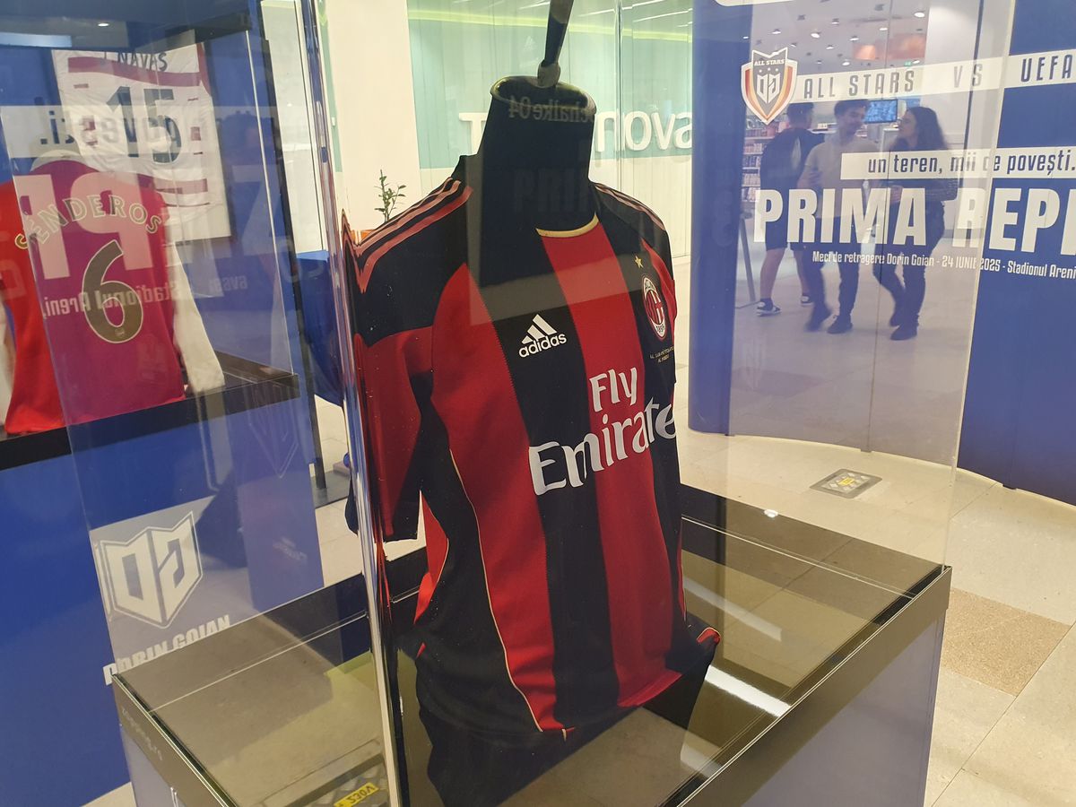 Tricouri celebre meci retragere Goian Suceava