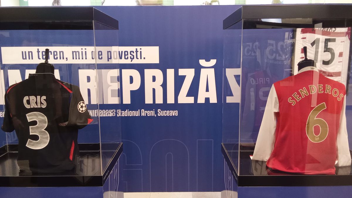 Tricouri celebre meci retragere Goian Suceava