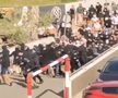 Bătaie în toată regula înainte de derby » 160 de suporteri au fost arestați, mai mulți polițiști răniți