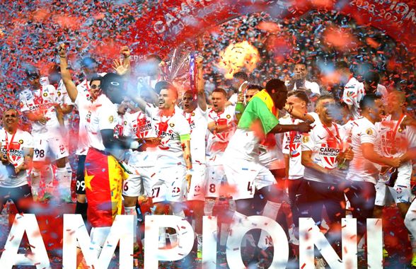 FCSB e la un pas de un nou titlu! Cele două scenarii în care roș-albaștrii devin campioni etapa viitoare