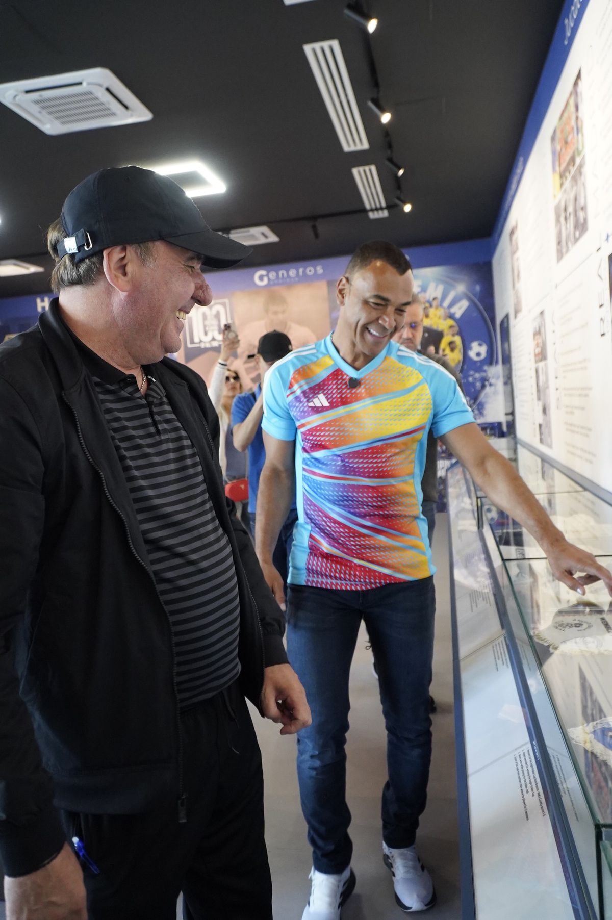 Cafu l-a vizitat pe Gică Hagi la Farul