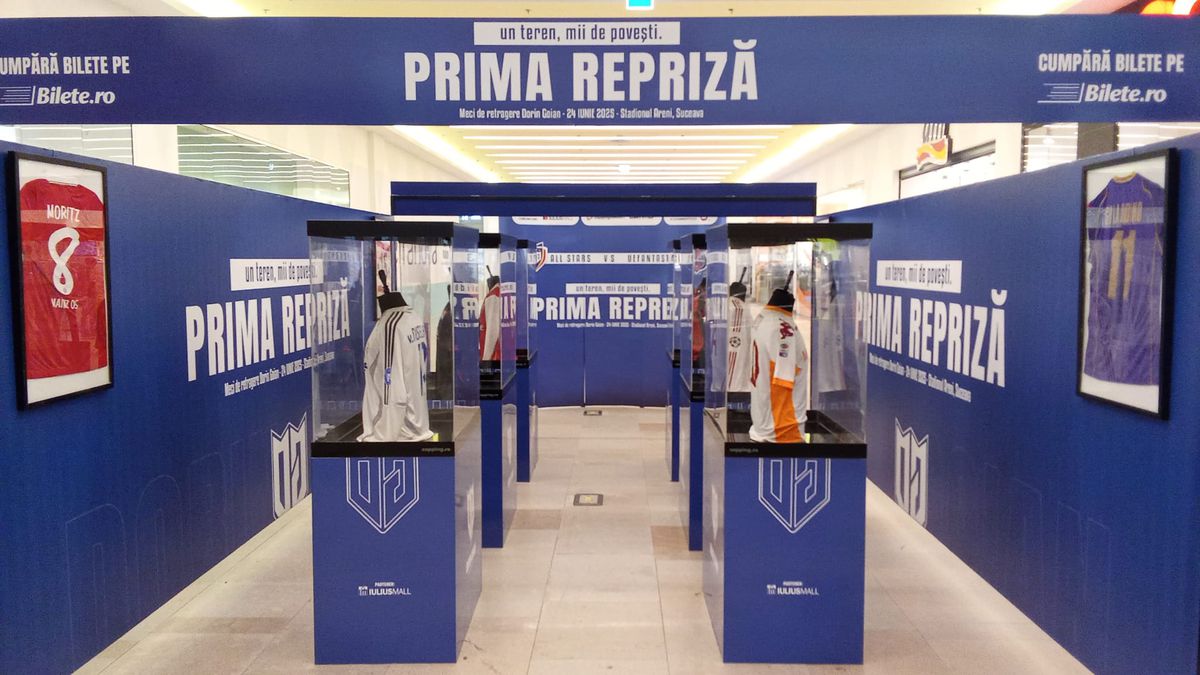 Tricouri celebre meci retragere Goian Suceava