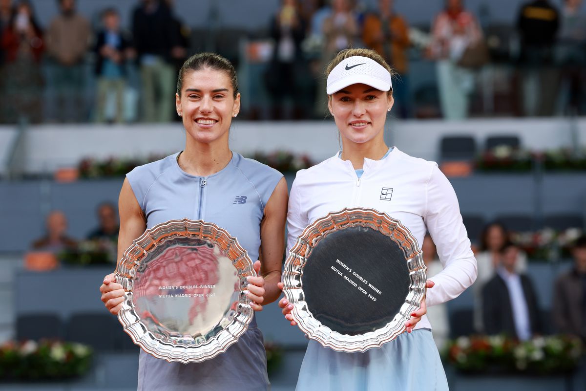 Anna Kalinskaya, după titlul cucerit alături de Cîrstea la Madrid: „Sorana, ești incredibilă!”