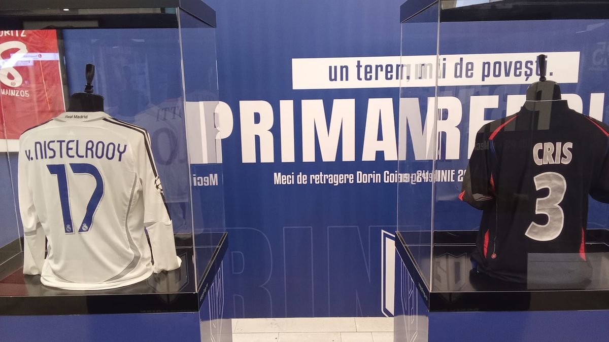 Tricouri celebre meci retragere Goian Suceava