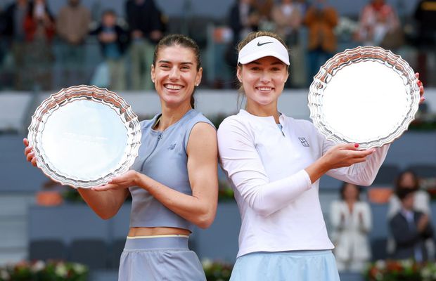 Sorana Cîrstea și Anna Kalinskaya, CAMPIOANE la Madrid! Primul titlu după mai bine de 4 ani pentru româncă