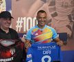 Cafu, poate cel mai mare fundaș dreapta din toate timpurile, l-a vizitat pe Gică Hagi la Ovidiu