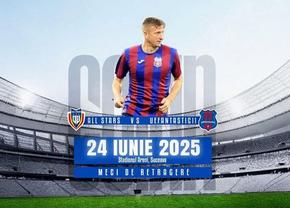 Totti, Pirlo și van Nistelrooy pentru Goian! Fostul internațional, retragere de gală la Suceava + Invitatul-surpriză pe care îl pregătește Goe