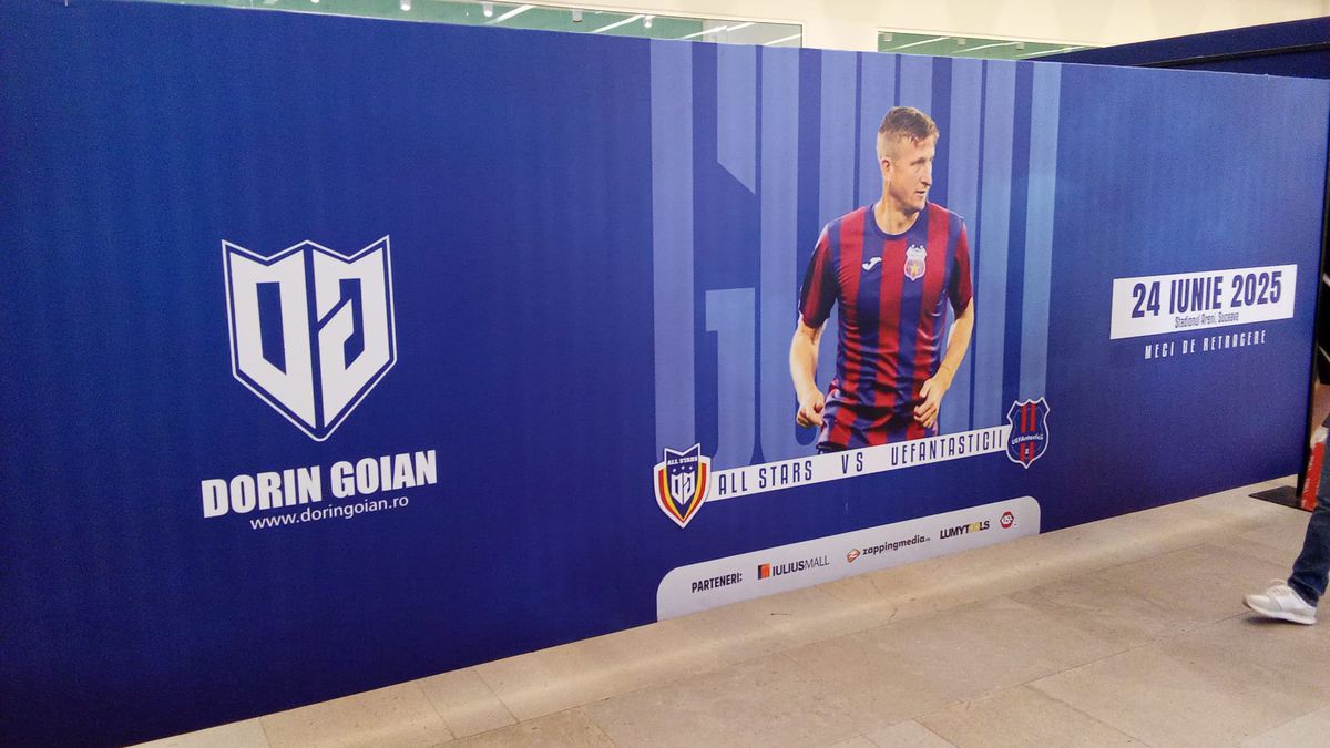 Tricouri celebre meci retragere Goian Suceava