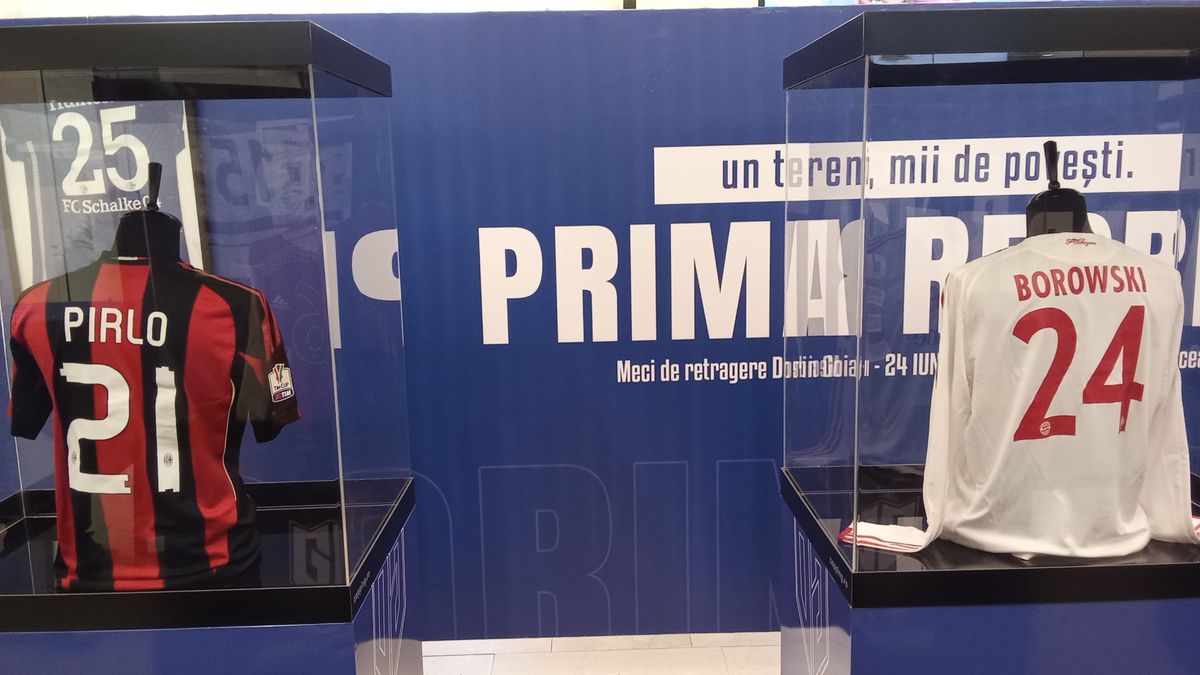 Tricouri celebre meci retragere Goian Suceava