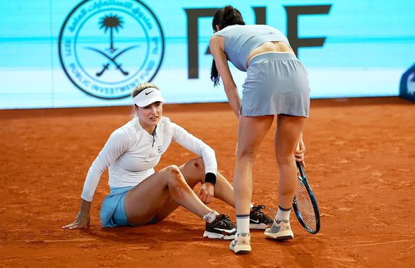 Sorana Cîrstea s-a dus direct la arbitrul de scaun, în timpul finalei de la Madrid: „E sânge, trebuie să oprești!”