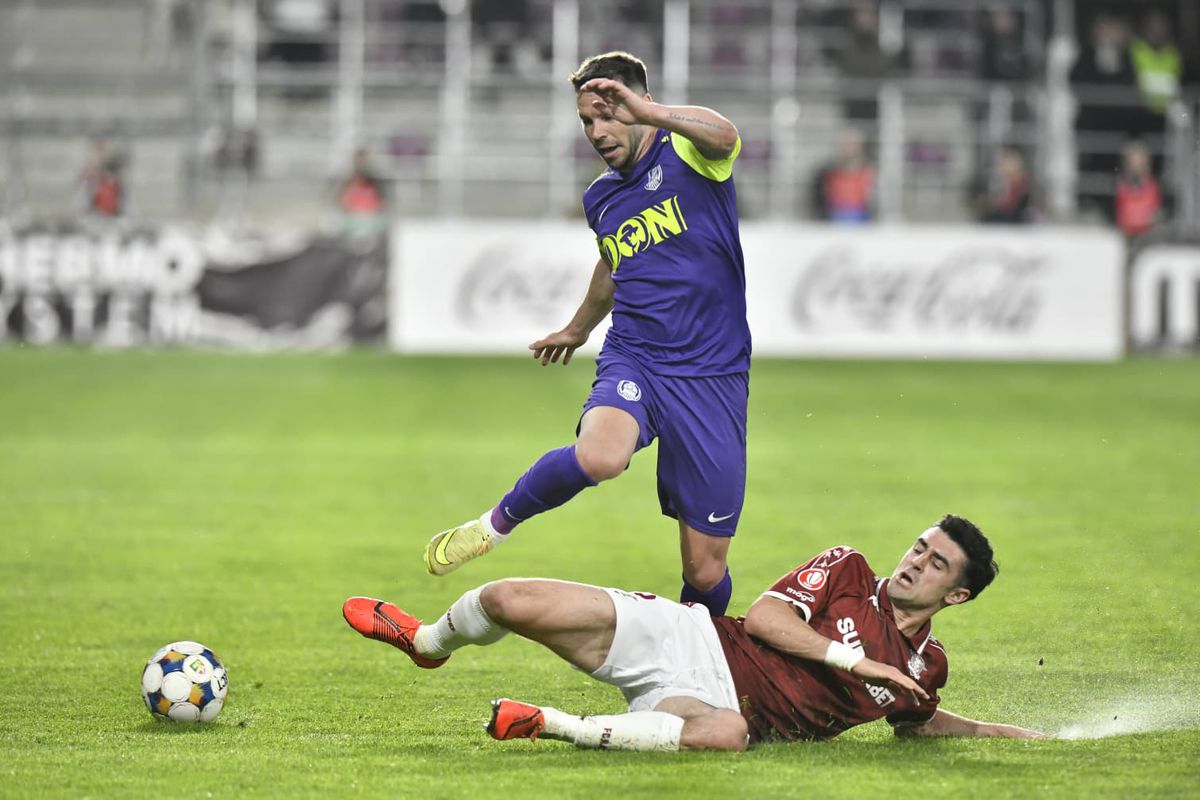 Rapid - CFR Cluj, în etapa 7 din play-off
