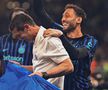 Îmbrățișarea lui Calhanoglu cu Cristi Chivu