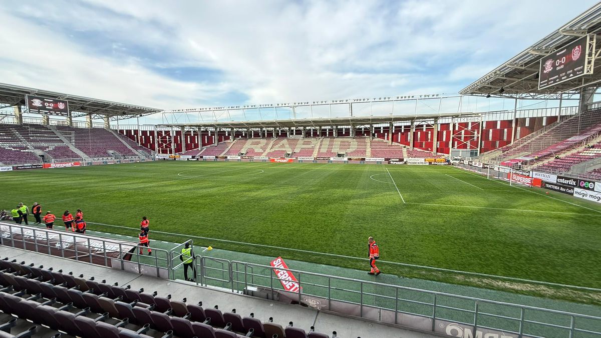 Rapid - CFR Cluj, imagini înaintea partidei din Giulești