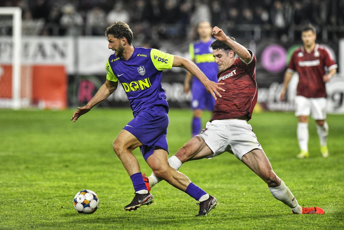 Rapid - CFR Cluj, în etapa 7 din play-off