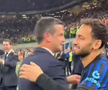 Îmbrățișarea lui Calhanoglu cu Cristi Chivu