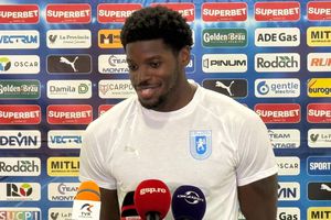 Steven Nsimba i-a ironizat pe jucătorii lui Dinamo cu zâmbetul pe buze: „Pot să plângă cât vor”