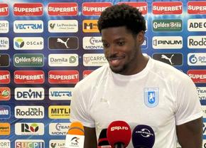 Steven Nsimba i-a ironizat pe jucătorii lui Dinamo cu zâmbetul pe buze: „Pot să plângă cât vor”