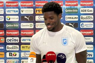 Steven Nsimba i-a ironizat pe jucătorii lui Dinamo cu zâmbetul pe buze: „Pot să plângă cât vor”