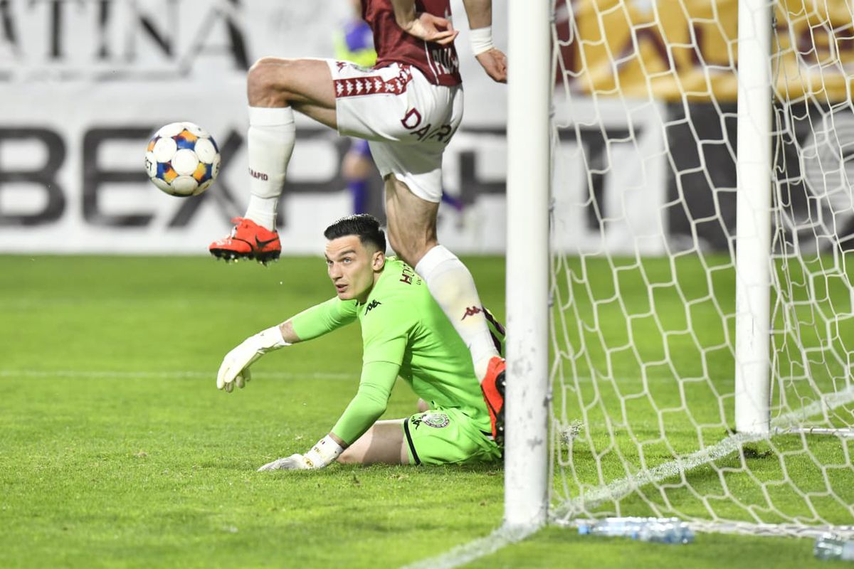 Rapid - CFR Cluj, în etapa 7 din play-off