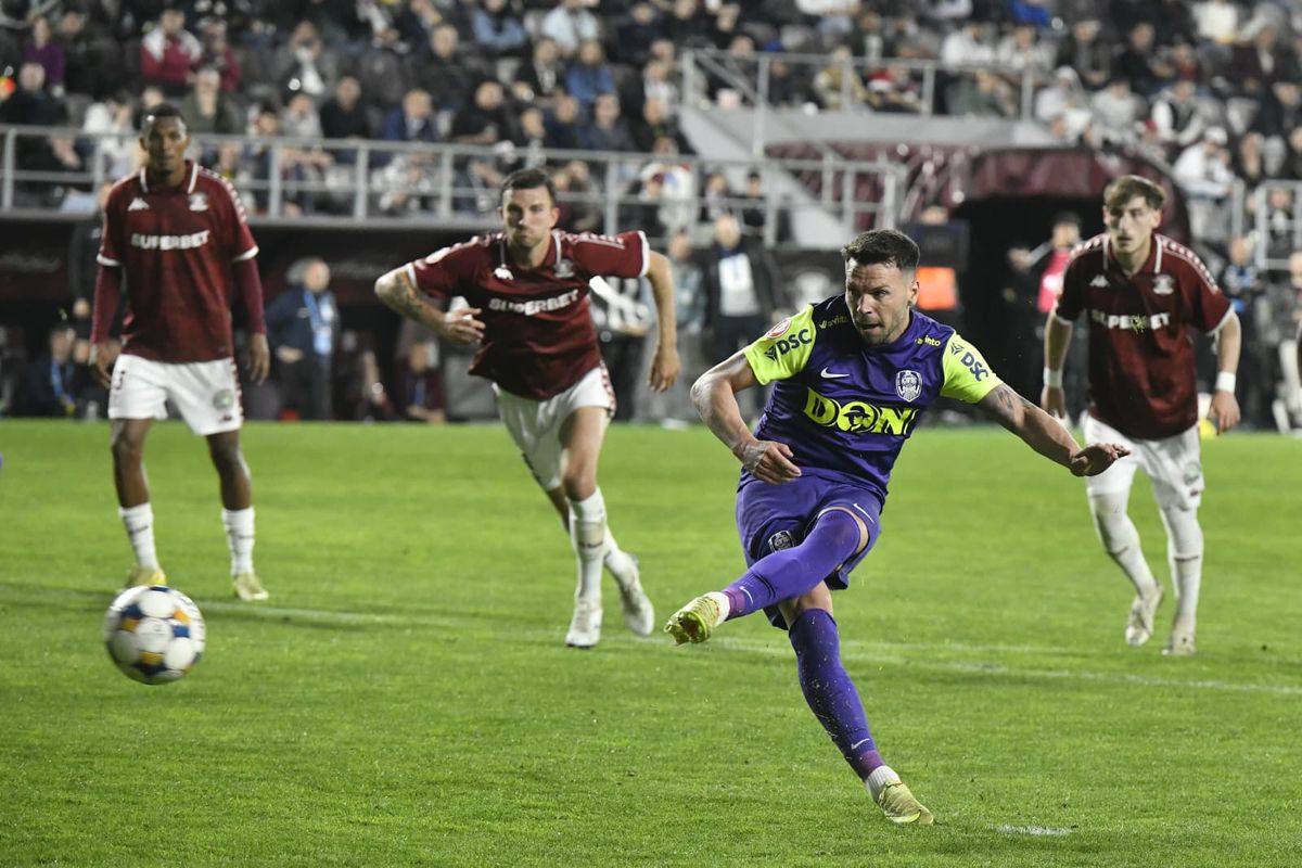 Note GSP la Rapid - CFR Cluj » Doi giuleșteni au fost dezastruoși: cine nu a primit notă de trecere din tabăra ardelenilor