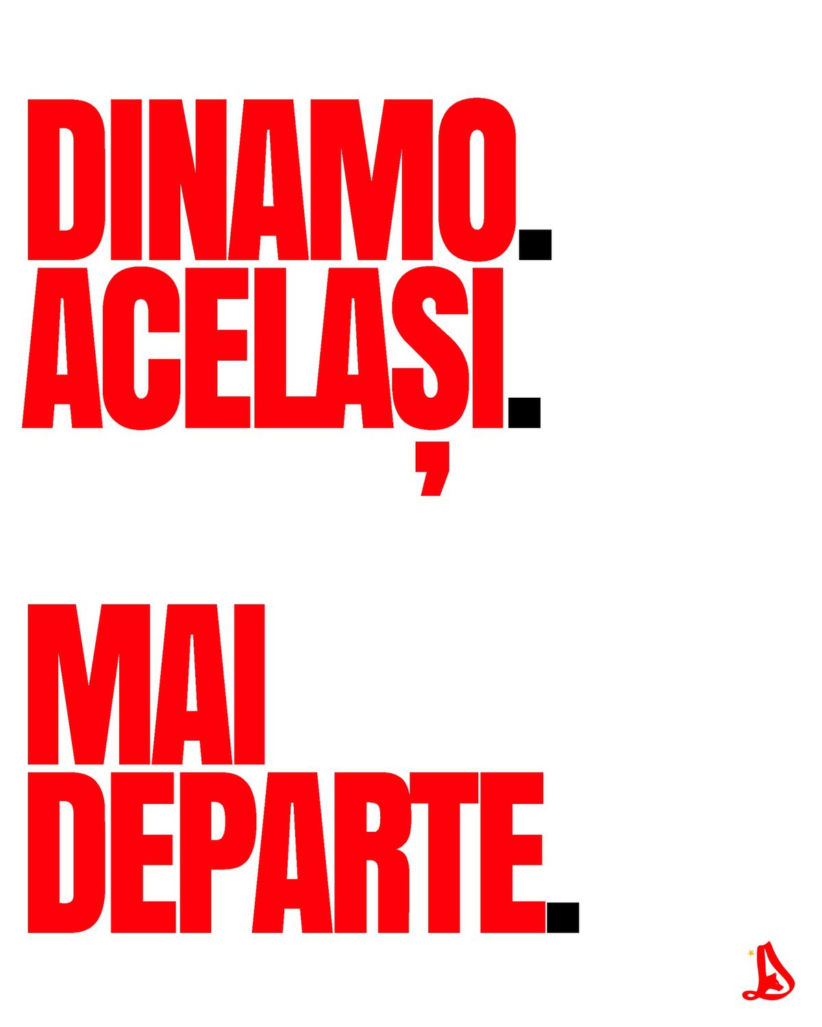 Noua siglă a lui Dinamo