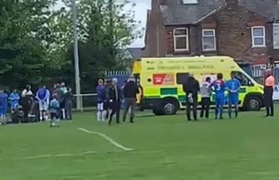 Fostul jucător de la Manchester City și-a lăsat soția în lacrimi după ce a suferit o accidentare horror