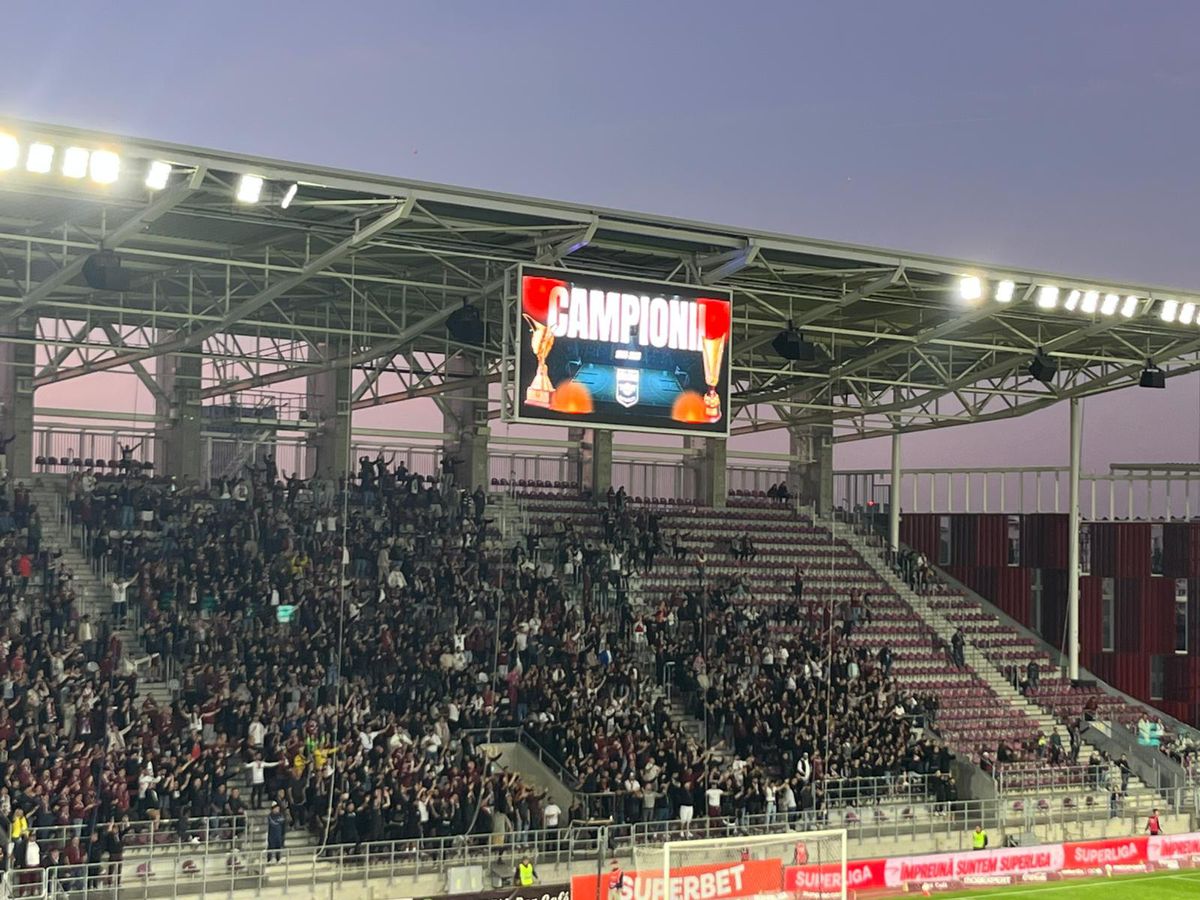 Rapid - CFR Cluj, imagini înaintea partidei din Giulești