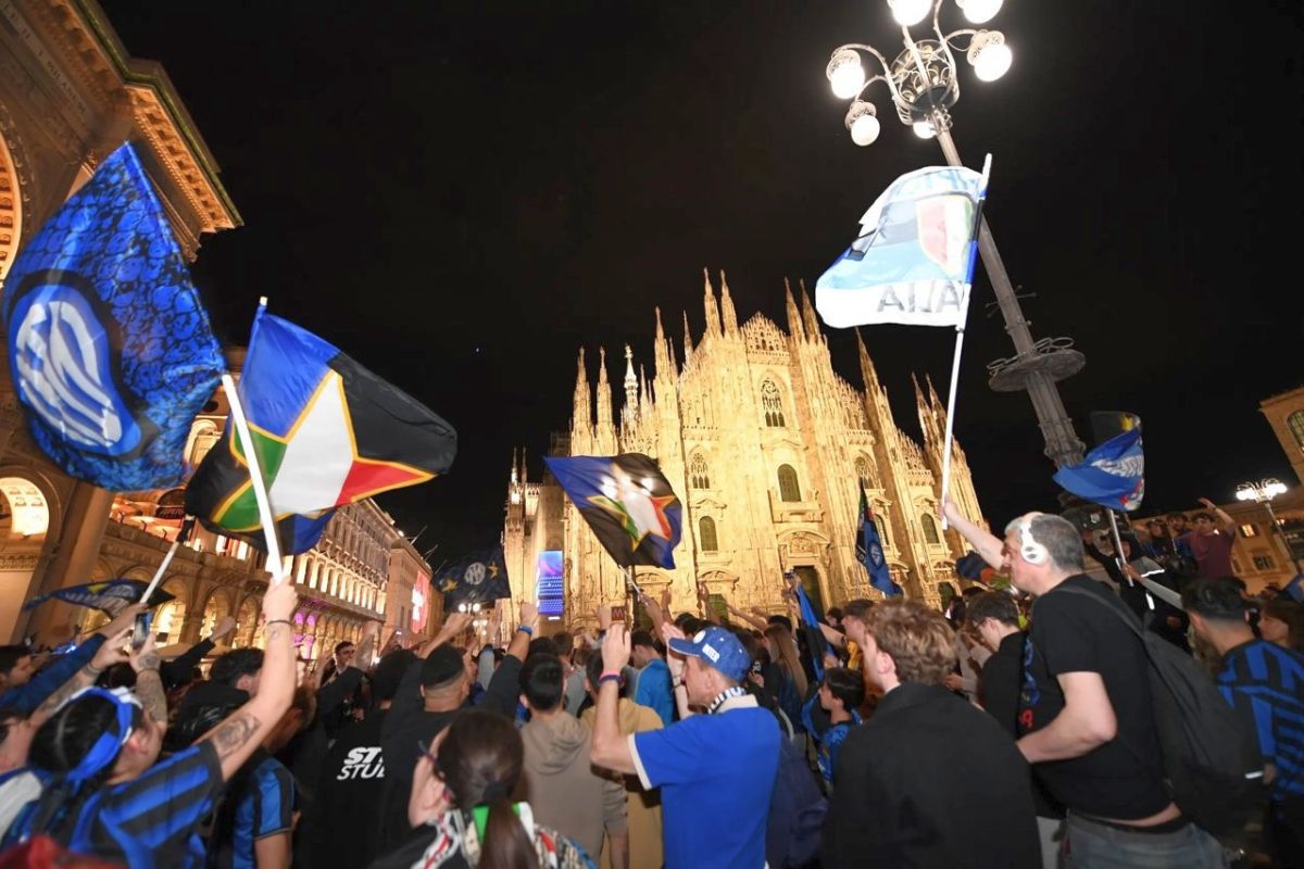 Milano, în sărbătoare! Inter și fanii au făcut noapte albă după câștigarea titlului