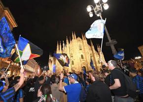Milano, în sărbătoare! Inter și fanii au făcut noapte albă după câștigarea titlului