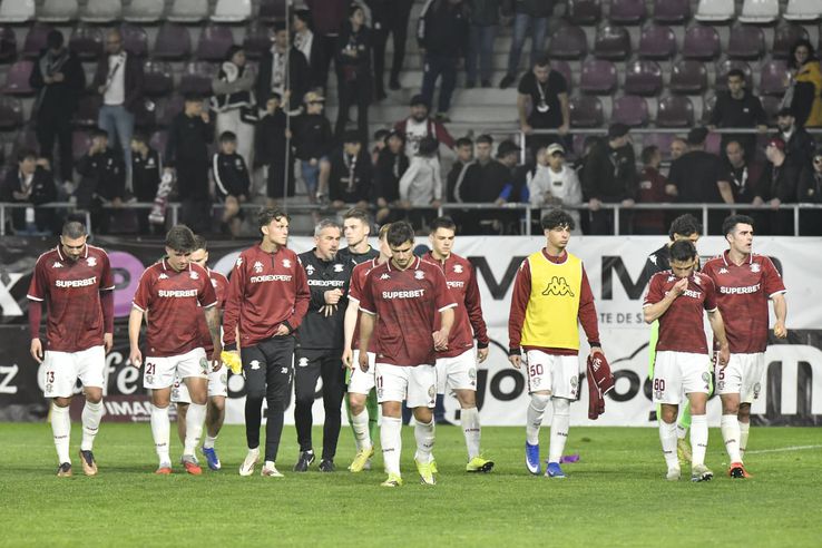 Imagini de la finalul meciului Rapid - CFR Cluj // FOTO: Cristi Preda (GSP.ro)