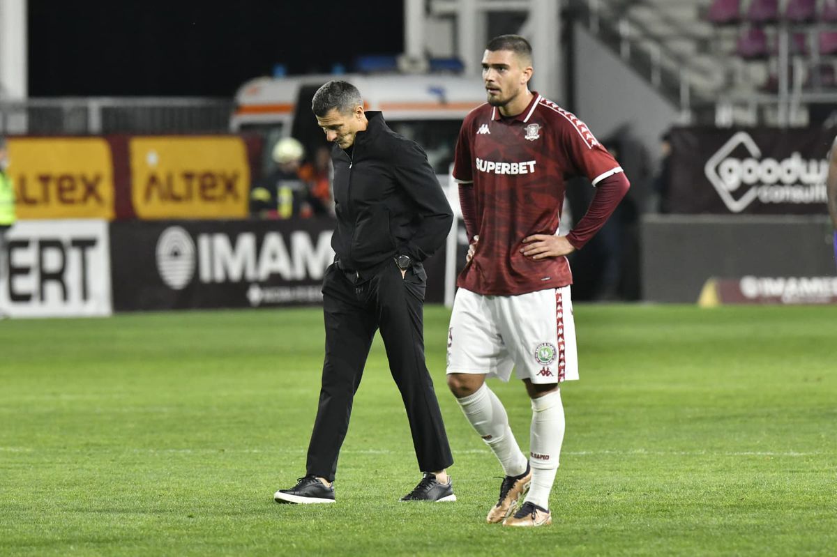 „Rușine să vă fie!” » Ce s-a întâmplat pe gazon, imediat după Rapid - CFR Cluj