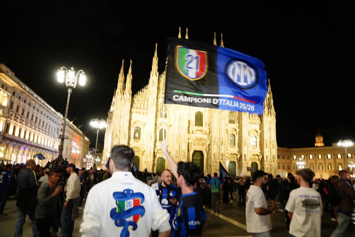 Milano, în sărbătoare! Inter și fanii au făcut noapte albă după câștigarea titlului