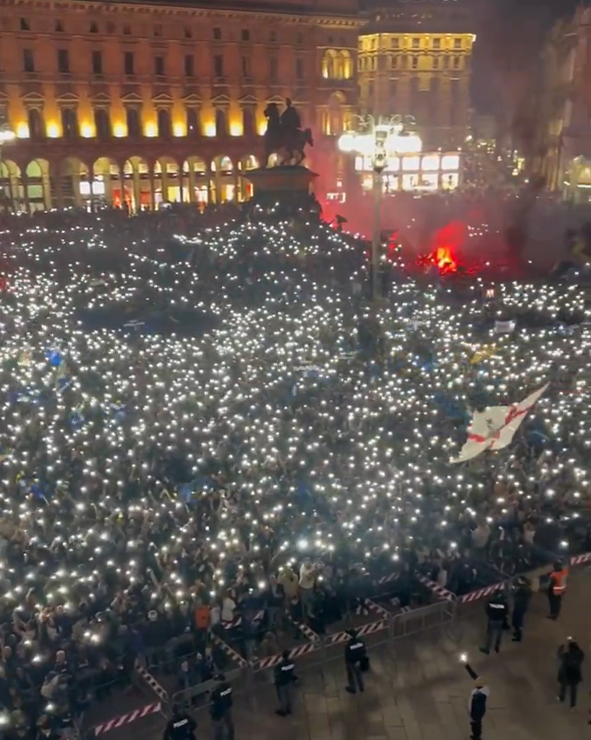 Milano, în sărbătoare! Inter și fanii au făcut noapte albă după câștigarea titlului