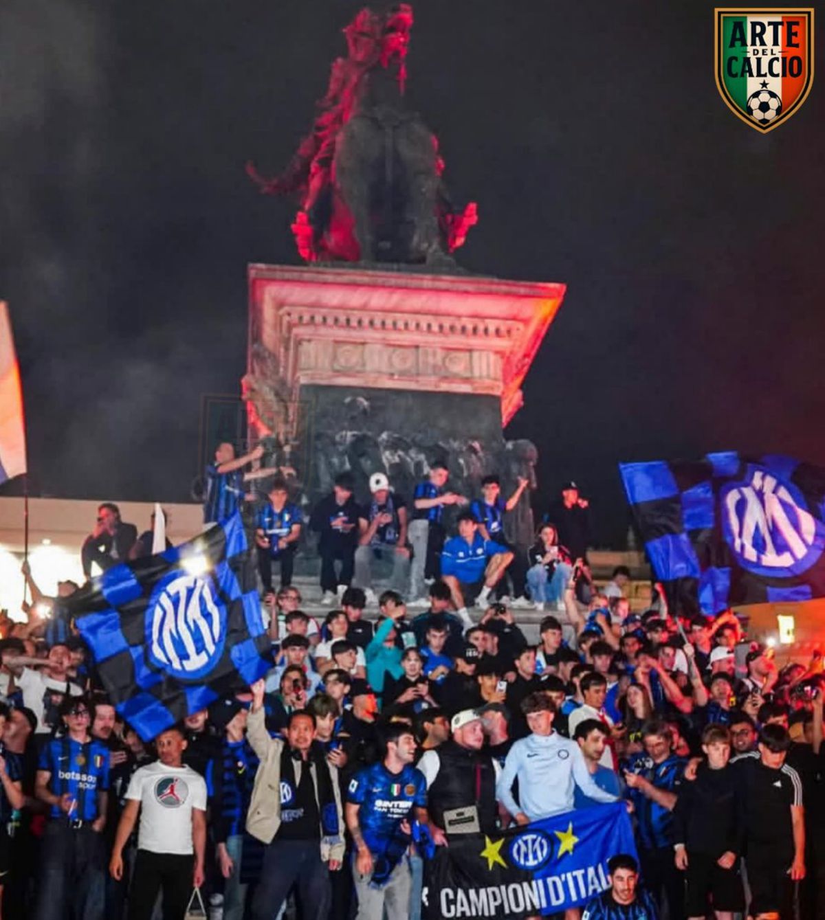 Milano, în sărbătoare! Inter și fanii au făcut noapte albă după câștigarea titlului