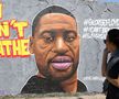 Graffiti cu George Floyd. foto: Guliver/Getty Images