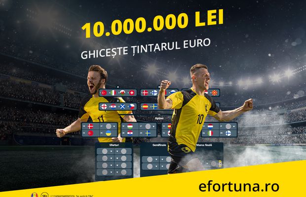 O provocare de milioane. 10 milioane! Ghicește țintarul Euro pentru un premiu record!