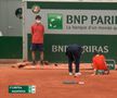 FOTO Sorana Cîrstea, accidentare Roland Garros 04.06.2021