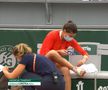 FOTO Sorana Cîrstea, accidentare Roland Garros 04.06.2021