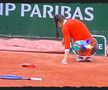 FOTO Sorana Cîrstea, accidentare Roland Garros 04.06.2021