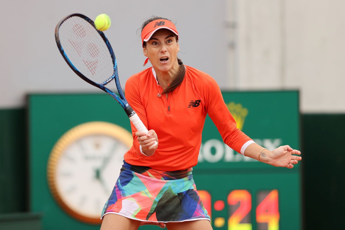 FOTO Sorana Cîrstea, accidentare Roland Garros 04.06.2021