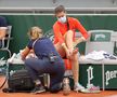Sorana Cîrstea și căzătura din meciul cu Daria Kasatkina