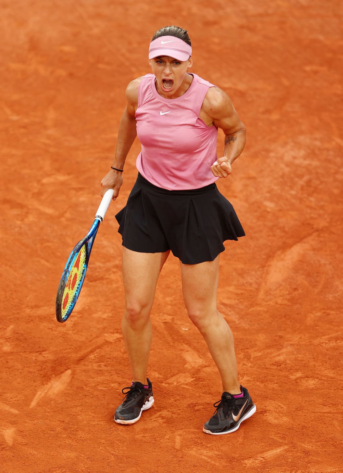 FOTO Ana Bogdan - Paula Badosa, Roland Garros 04.06.2021
