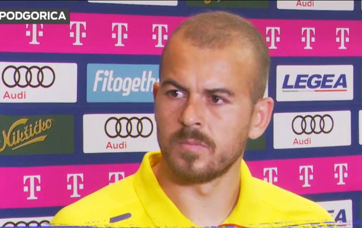 Denis Alibec cere unitate după eșecul din Muntenegru: „Poate nu suntem îndeajuns de buni, dar doar așa putem face ceva”