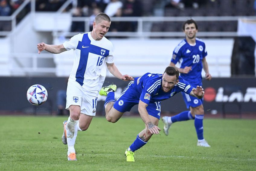 Finlanda și Bosnia au remizat, scor 1-1, în primul meci din grupa României de Nations League.