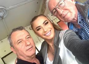 Ce pun la cale? Anamaria Prodan și Mircea Rednic, împreună la meciul formațiilor care atacă promovarea