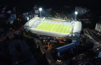 Ultimele detalii înainte de Muntenegru - România » Imagini senzaționale surprinse de trimișii GSP la Podgorica